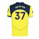 Tottenham Hotspur Micky van de Ven #37 Replike Rezervni Dres 2025-26 Kratak Rukav